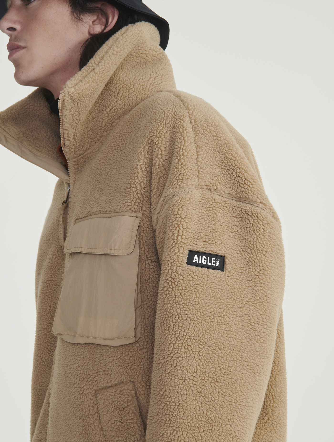 Polaire sherpa Aigle seconde main photo 7