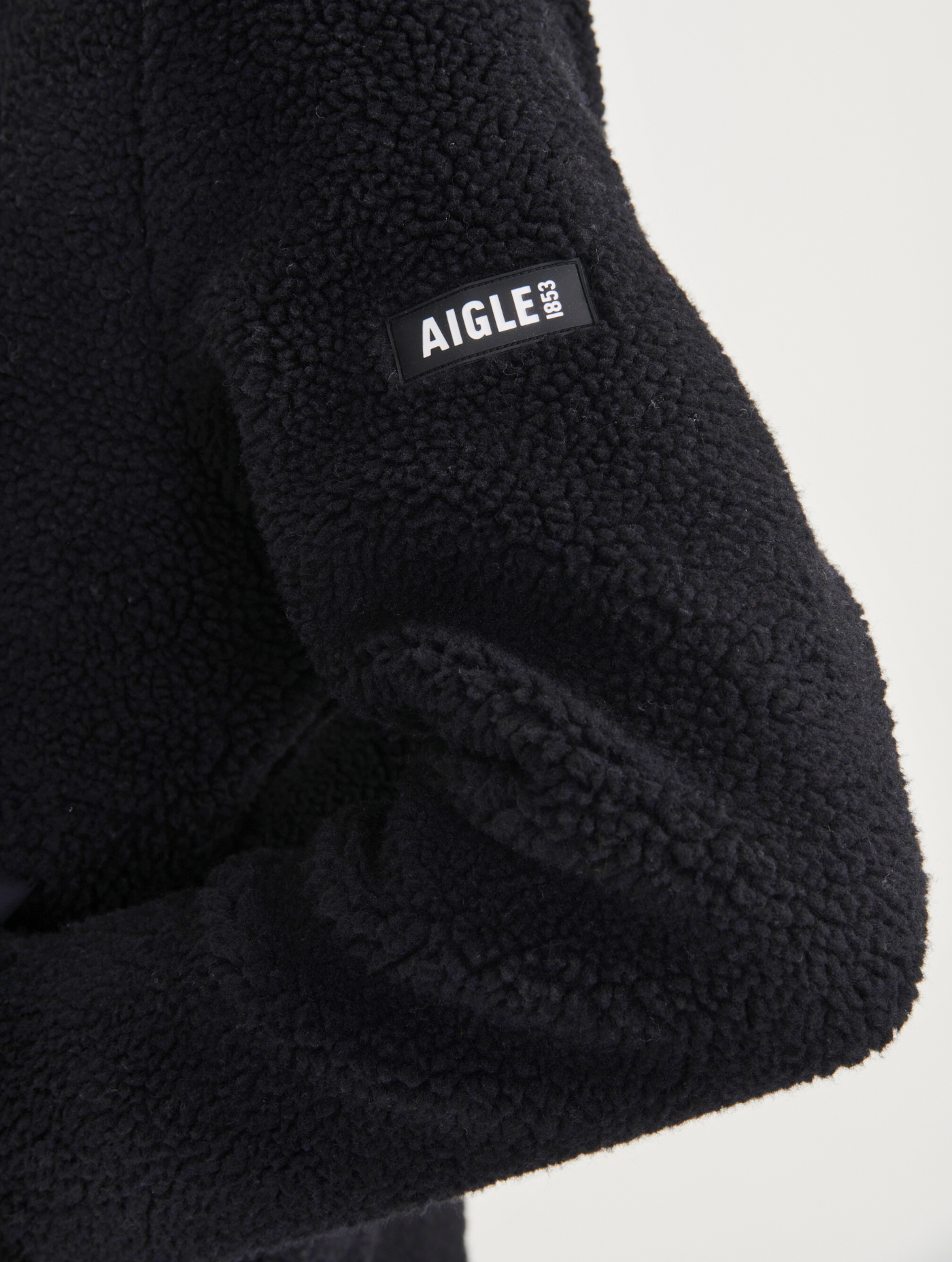 Blouson Sherpa bi matière Aigle seconde main photo 7