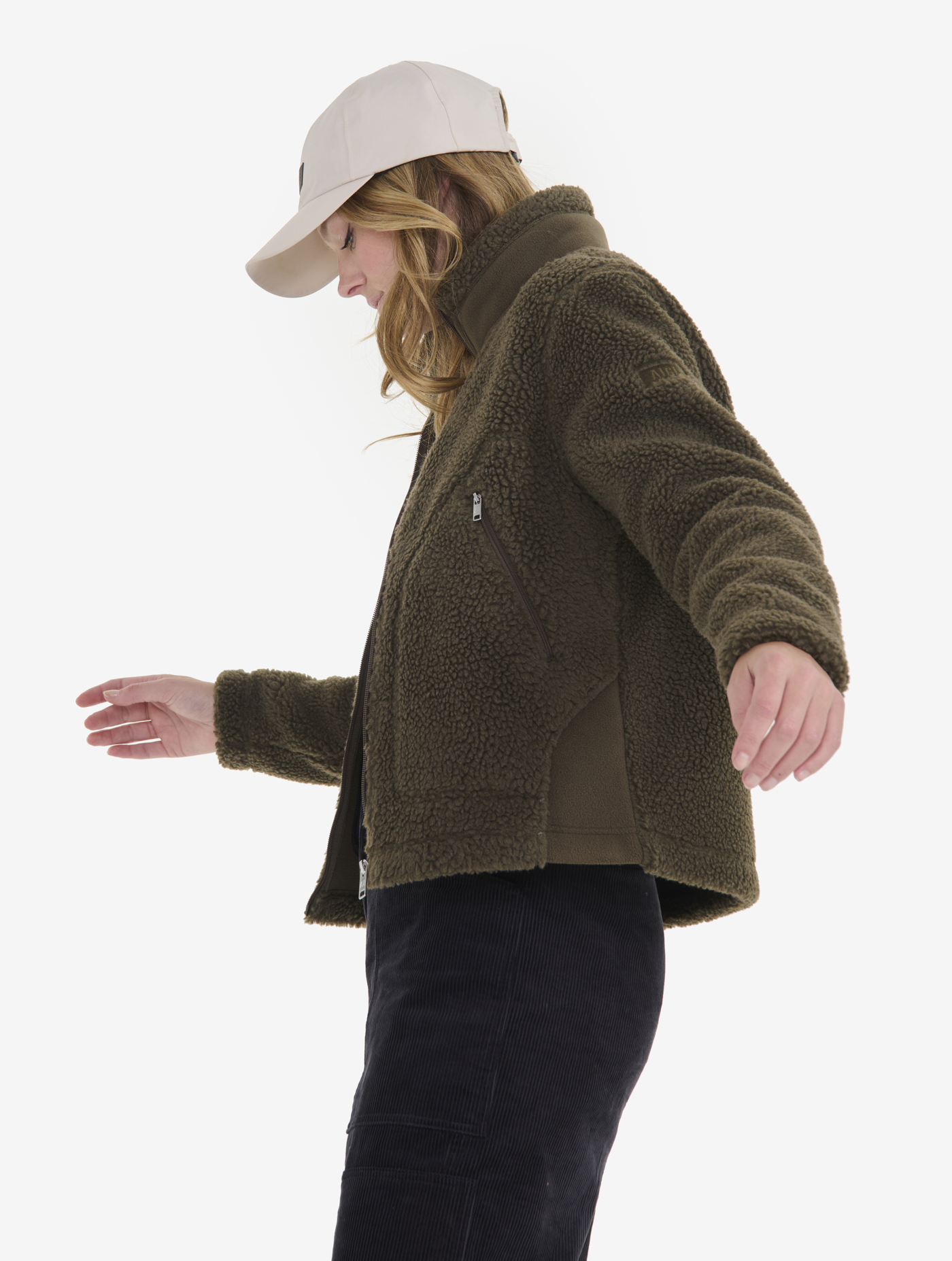 Polaire sherpa zippée Aigle seconde main photo 3