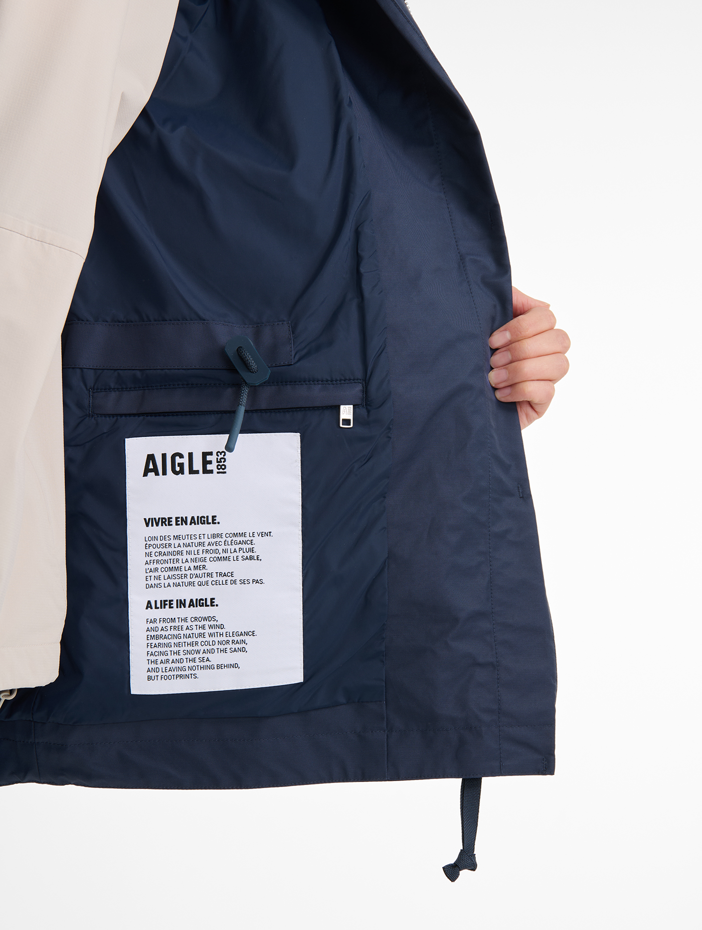 Parka MTD  mi-longue à  capuche Aigle seconde main photo 9