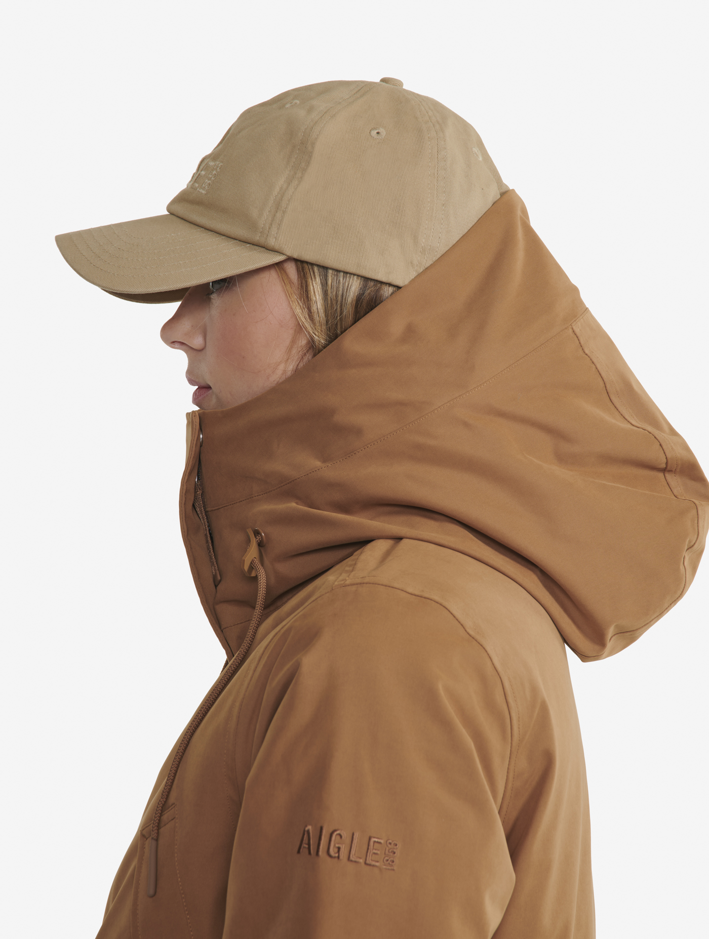 Parka très chaude imperméable MTD® mi-longue  Femme Aigle seconde main photo 7