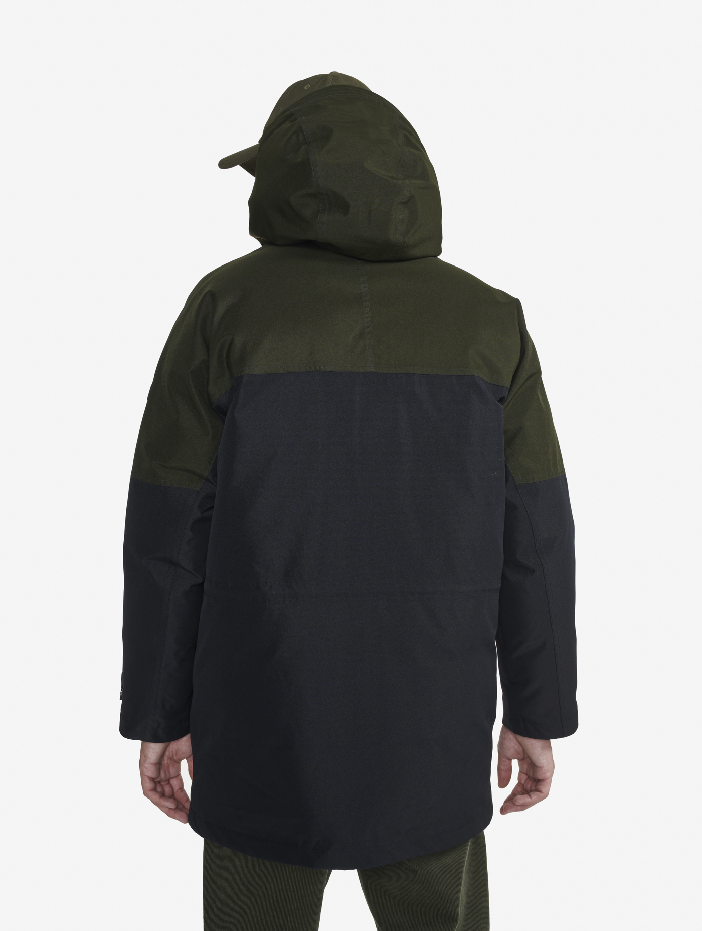 Parka chaude longue GORE-TEX ouate Dupont Sorona avec capuche Aigle seconde main photo 6