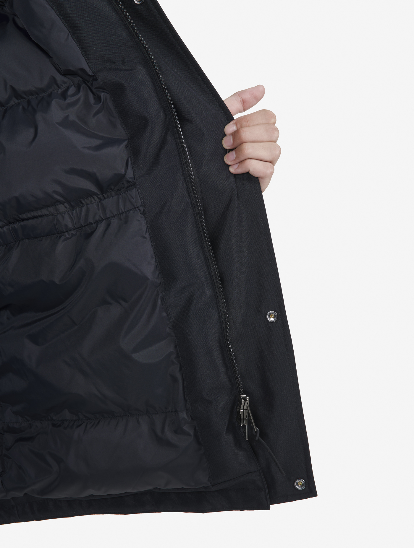 Parka chaude longue GORE-TEX ouate Dupont Sorona avec capuche Aigle seconde main photo 9