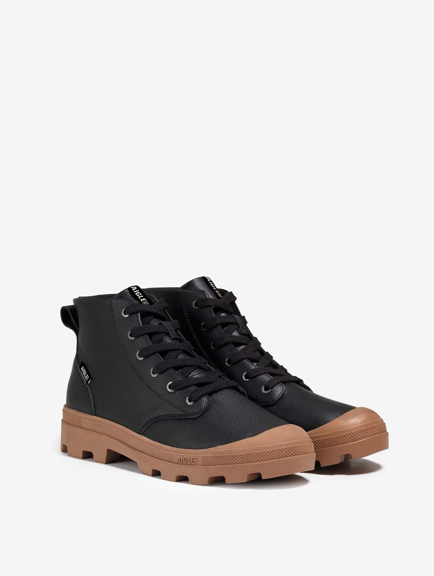 Chaussure polyvalente en cuir Aigle seconde main photo 4